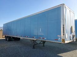 Salvage trucks for sale at Mentone, CA auction: 2015 Wabash Dvcvhpc DRY Van Trailer
