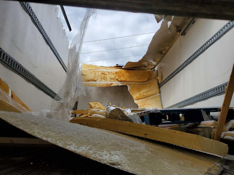 2021 International Mv607 Refrigerated box Truck