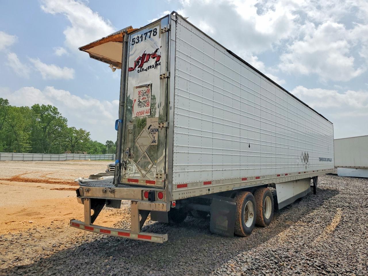 2016 Wabash Rfalhsa Refrigerated Van Trailer