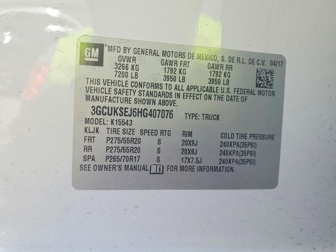 2017 Chevrolet Silverado K1500 LTZ