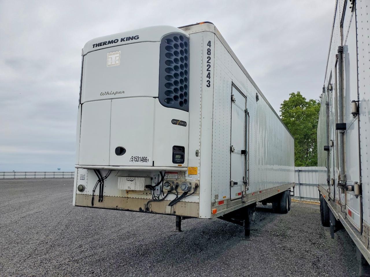 2015 Utility VS2RA Refrigerated Van Trailer