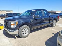 Ford salvage cars for sale: 2021 Ford F150 Super Cab