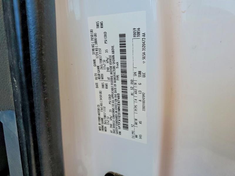 2021 Ford F150 Super Cab