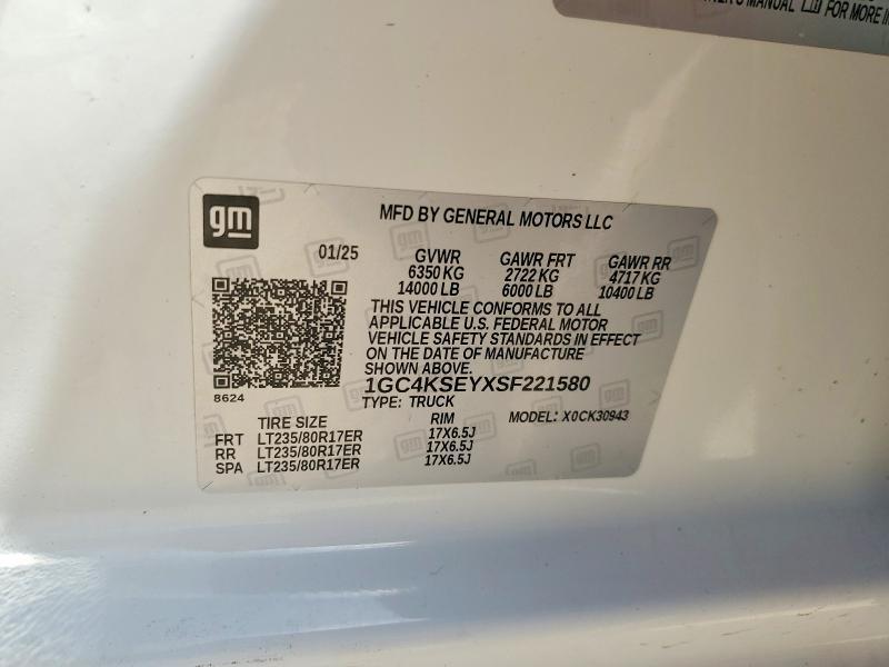 2025 Chevrolet Silverado K3500