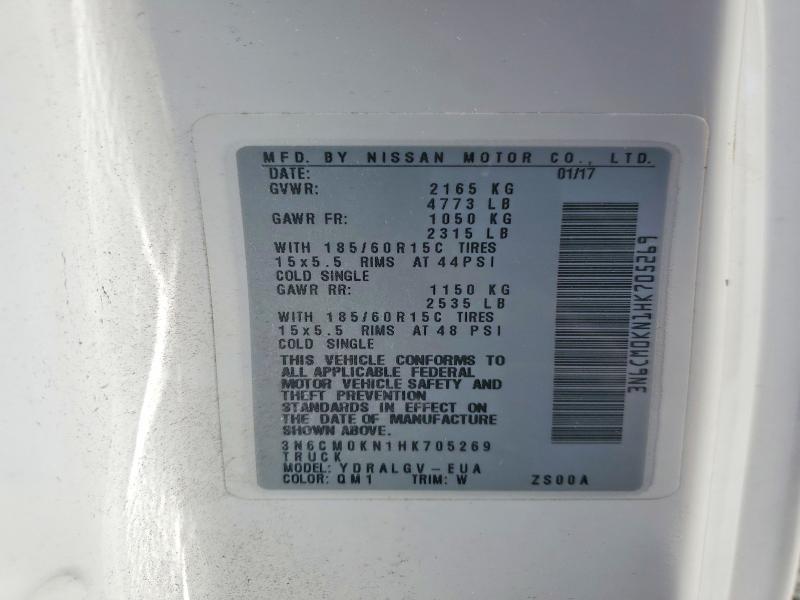 2017 Niss AN NV200 Utility / Service Van