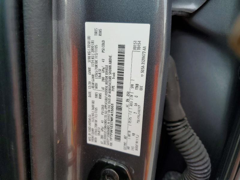 2021 Ford F150 Supercrew