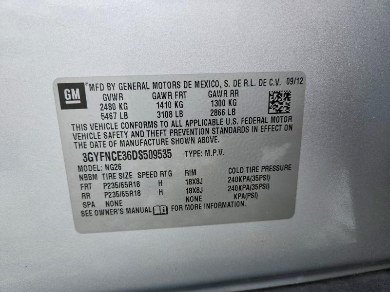 2013 Cadillac Srx Luxury Collection