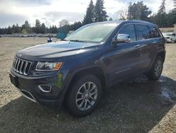 Jeep salvage cars for sale: 2014 Jeep Grand Cherokee Limited