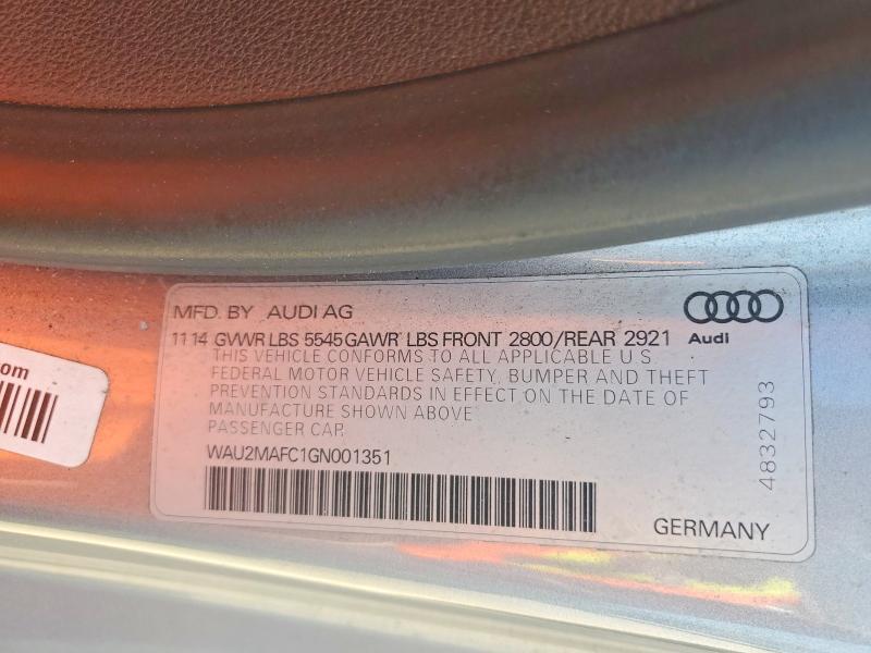 2016 Audi A7 Prestige