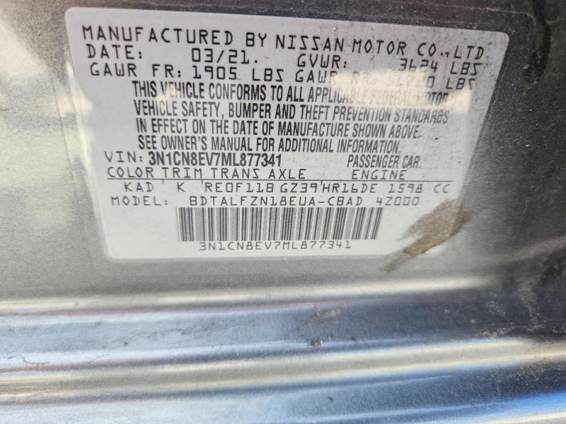 2021 Nissan Versa sv