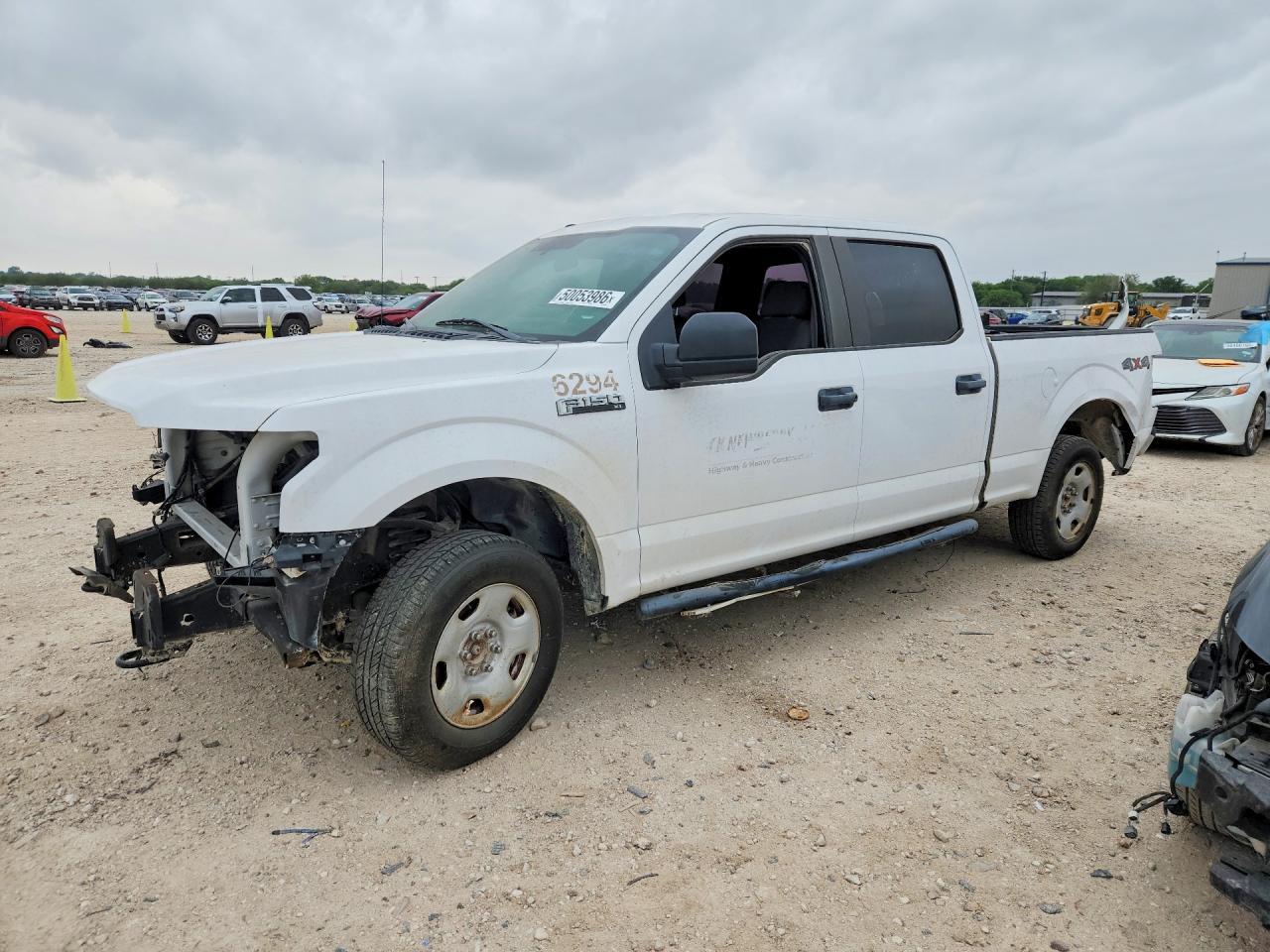 2018 Ford F150 XL 4WD 5.0L V-8 FFV Crew Cab