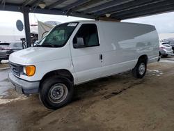 Salvage cars for sale from Copart Hayward, CA: 2007 Ford Econoline E250 Van