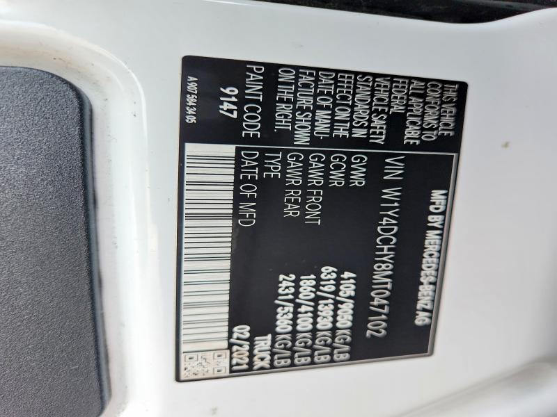 2021 Mercedes-Benz Sprinter 2500 Delivery van