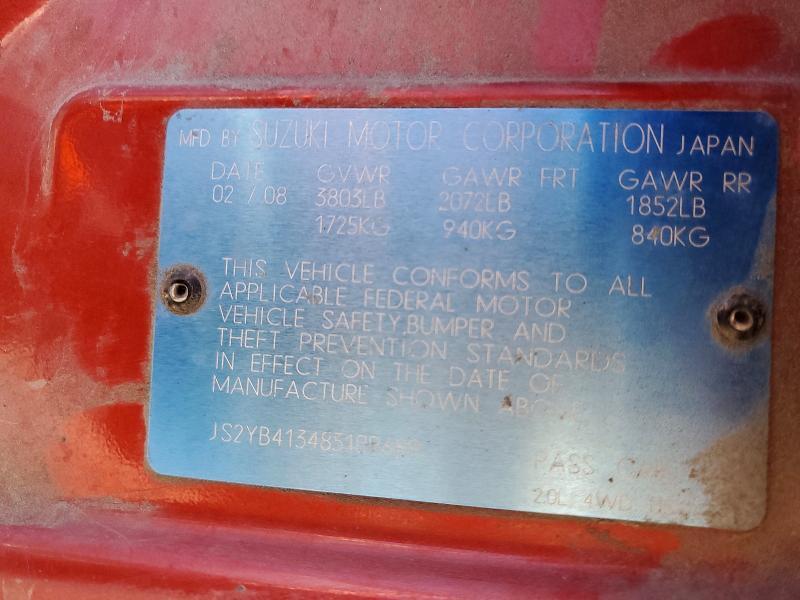 2008 Suzuki SX4 Base