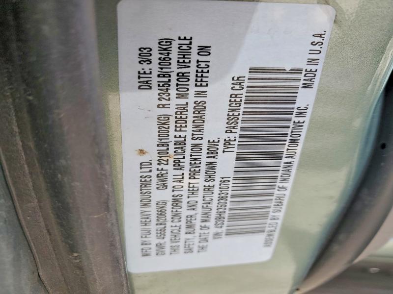 2003 Subaru Legacy l