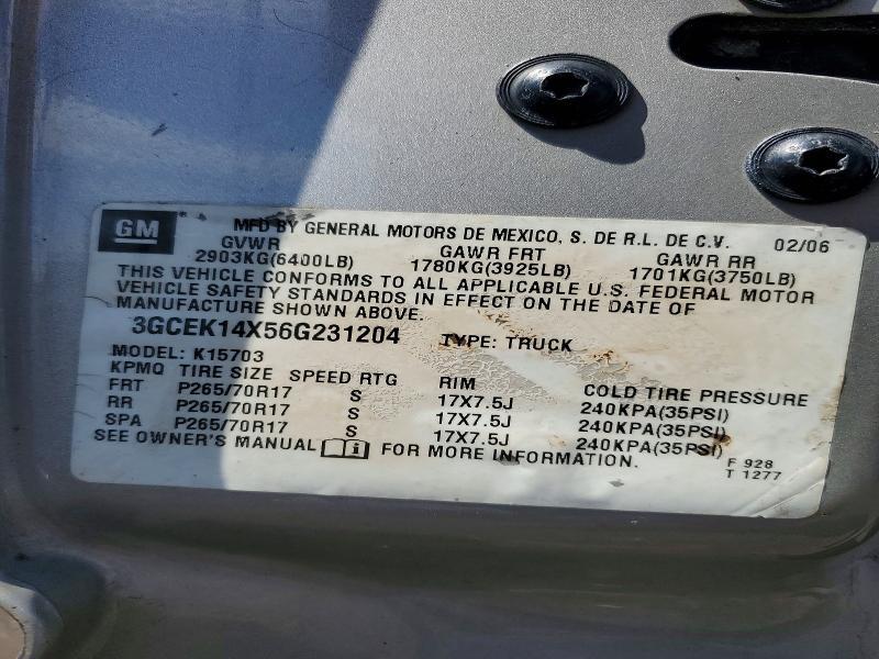 2006 Chevrolet Silverado K1500