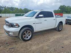Salvage trucks for sale at Theodore, AL auction: 2012 Dodge RAM 1500 Laramie
