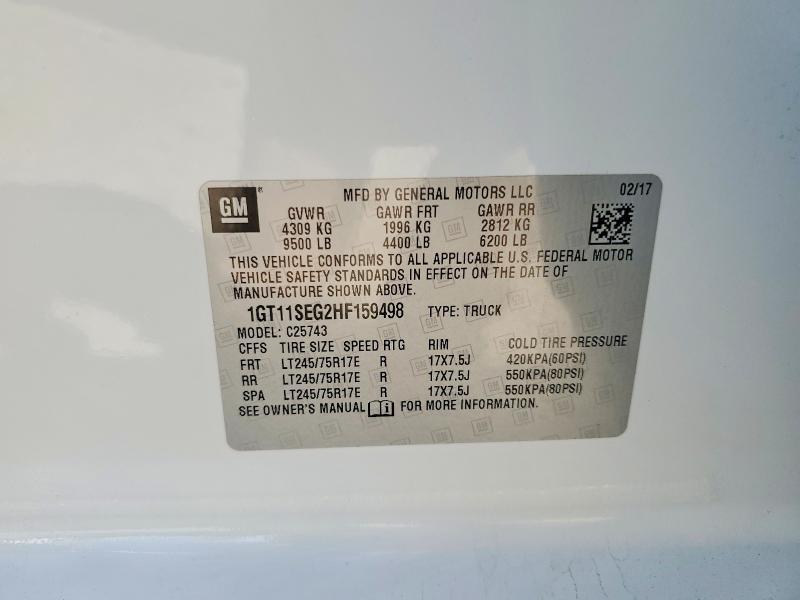 2017 GMC Sierra C2500 SLE