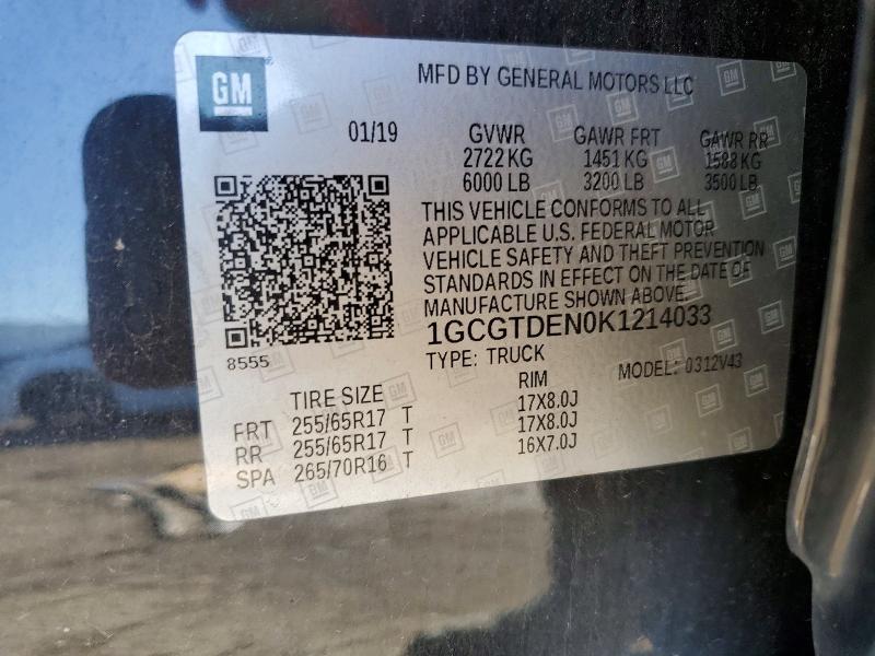 2019 Chevrolet Colorado Z71