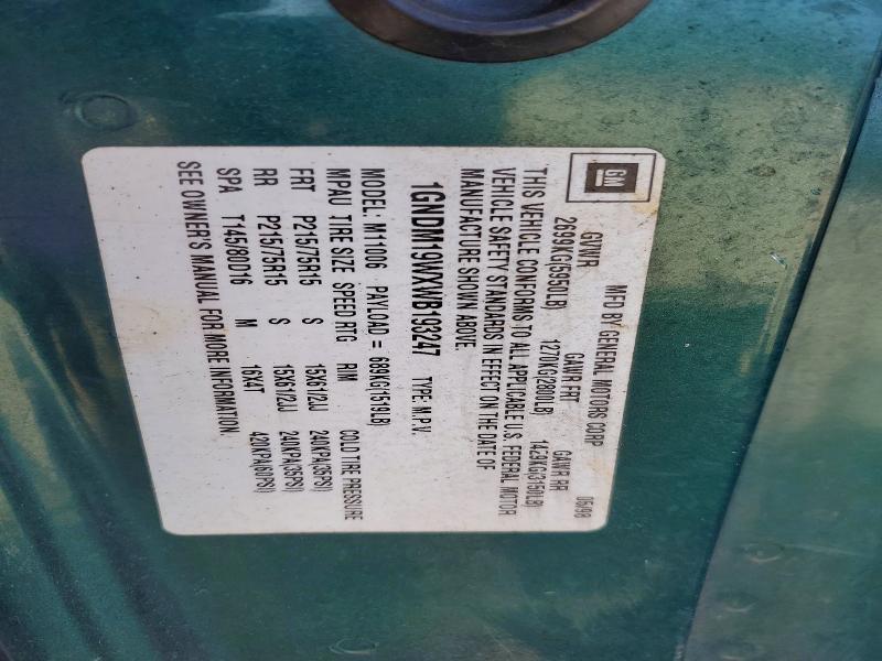 1998 Chev Astro
