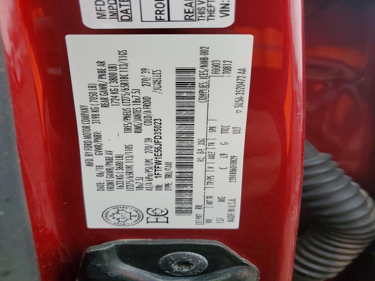 2018 Ford F150 Supercrew