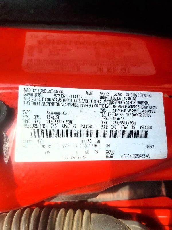 2012 Ford Focus se