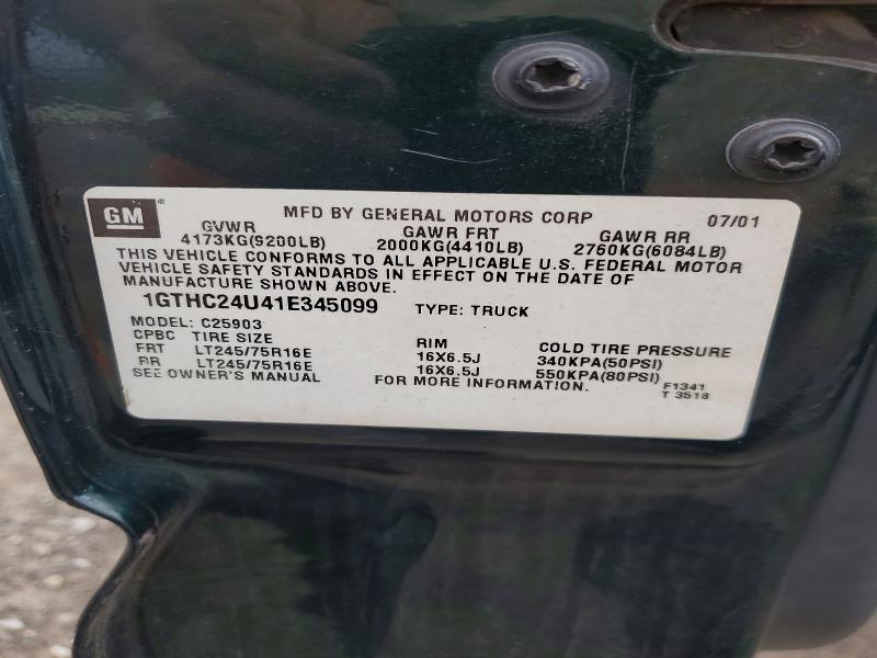 2001 GMC Sierra C2500 Heavy Duty