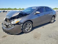 Vehiculos salvage en venta de Copart Fresno, CA: 2017 Toyota Camry se