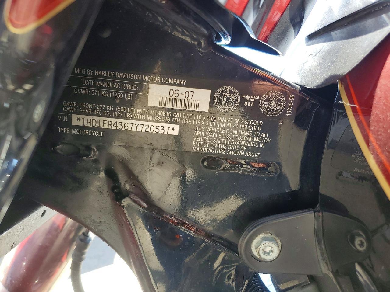 2007 Harley-Davidson Flhrci