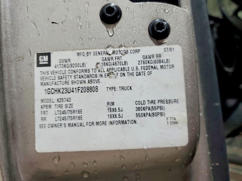 2001 Chevrolet Silverado K2500 Heavy Duty