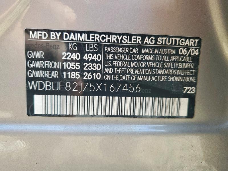 2005 Mercedes-Benz E 320 4matic