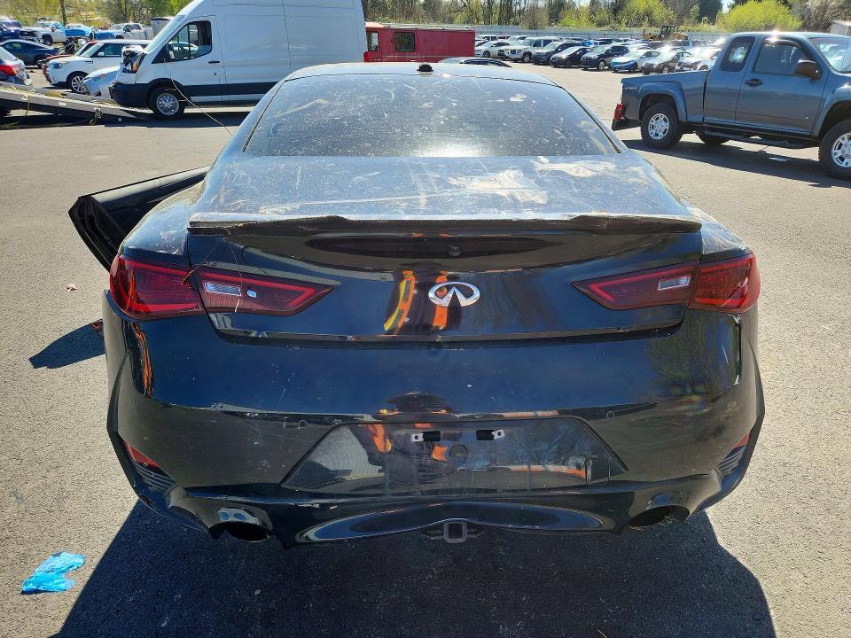 2021 Infiniti Q60 red Sport 400