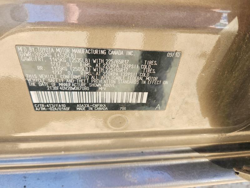 2011 Toyota Rav4 Base