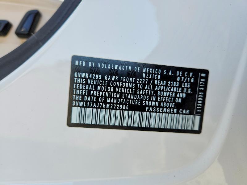 2017 Volkswagen Jetta sel