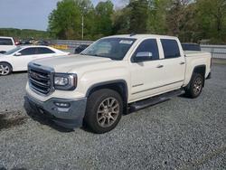 Salvage cars for sale from Copart Concord, NC: 2017 GMC Sierra C1500 SLT