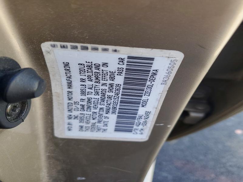 2005 Toyota Corolla le