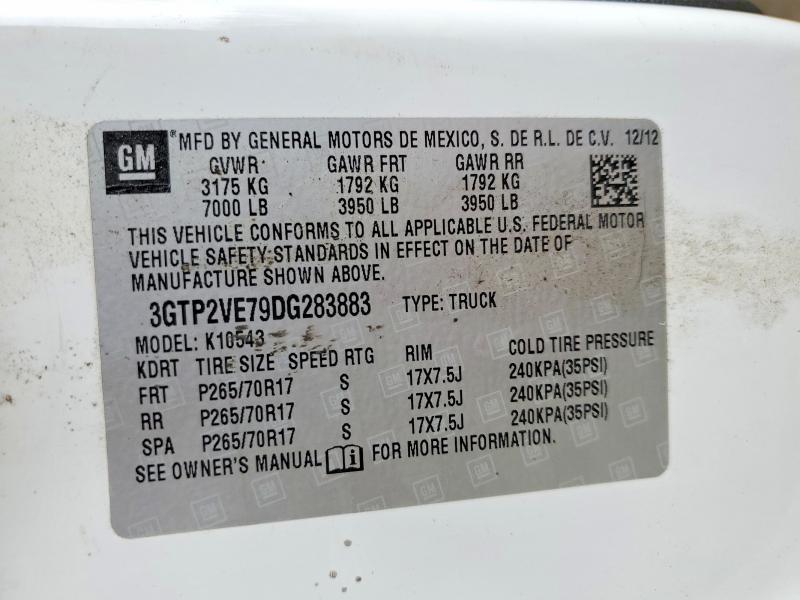 2013 GMC Sierra K1500 SLE