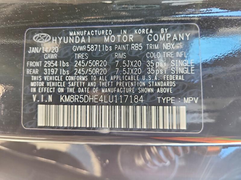 2020 Hyundai Palisade Limited