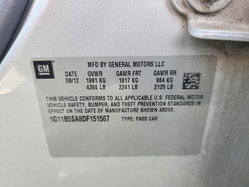 2013 Chevrolet Malibu ls