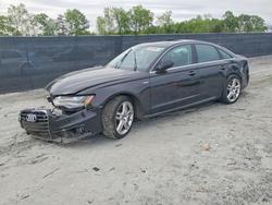 Audi A6 salvage cars for sale: 2015 Audi A6 Prestige
