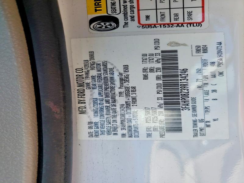 2009 Ford Fusion sel