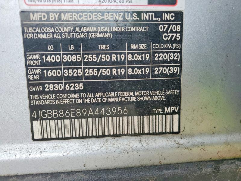2009 Mercedes-Benz Ml 350