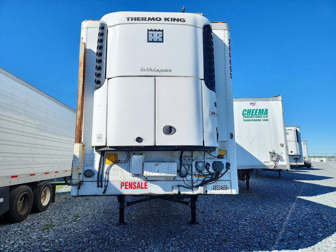 2016 Utility Refrigerated Van Trailer