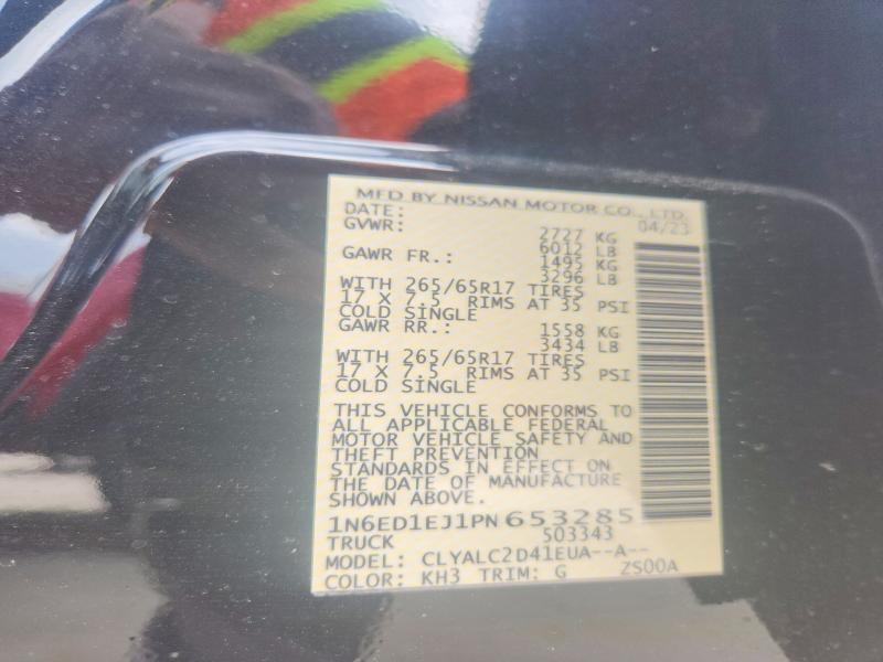 2023 Nissan Frontier SV