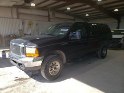 Ford salvage cars for sale: 2000 Ford Excursion xlt