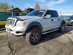 Salvage trucks for sale at Denver, CO auction: 2004 Ford F150 Supercrew