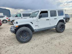Jeep salvage cars for sale: 2022 Jeep Wrangler Unlimited Sahara