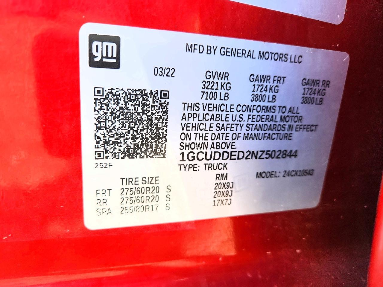 2022 Chevrolet Silverado K1500 LT