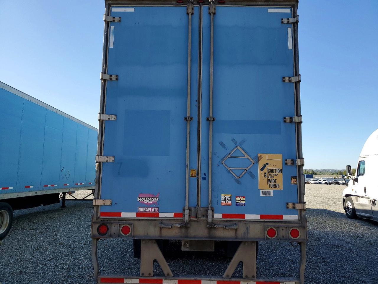 2015 Wabash Dvcvhpc DRY Van Trailer