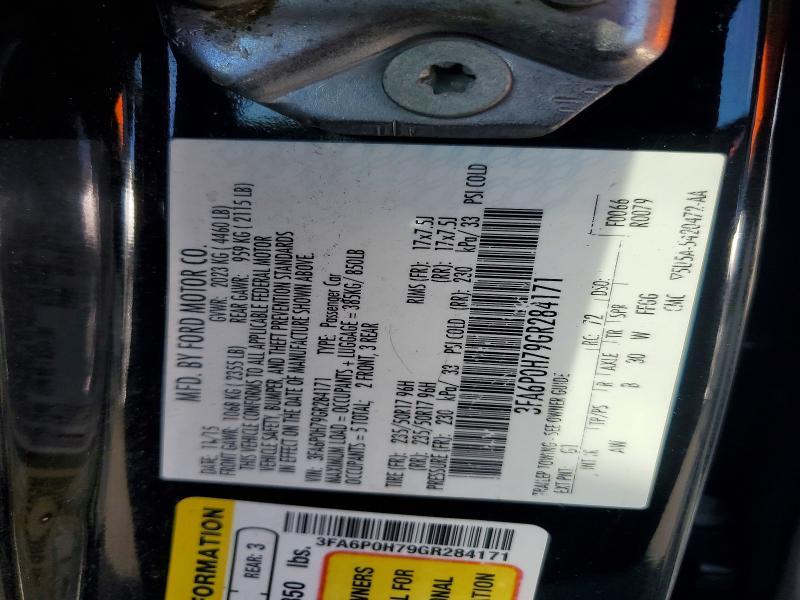 2016 Ford Fusion se